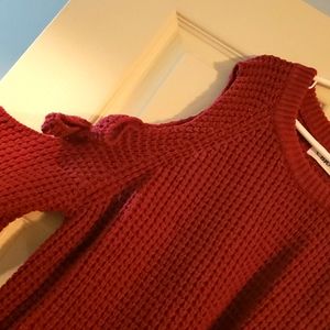 CBRAMD Cutout Sleeve Sweater Size 2XL